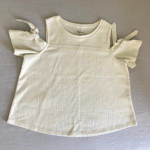 Madewell Skylark Cold-Shoulder Top